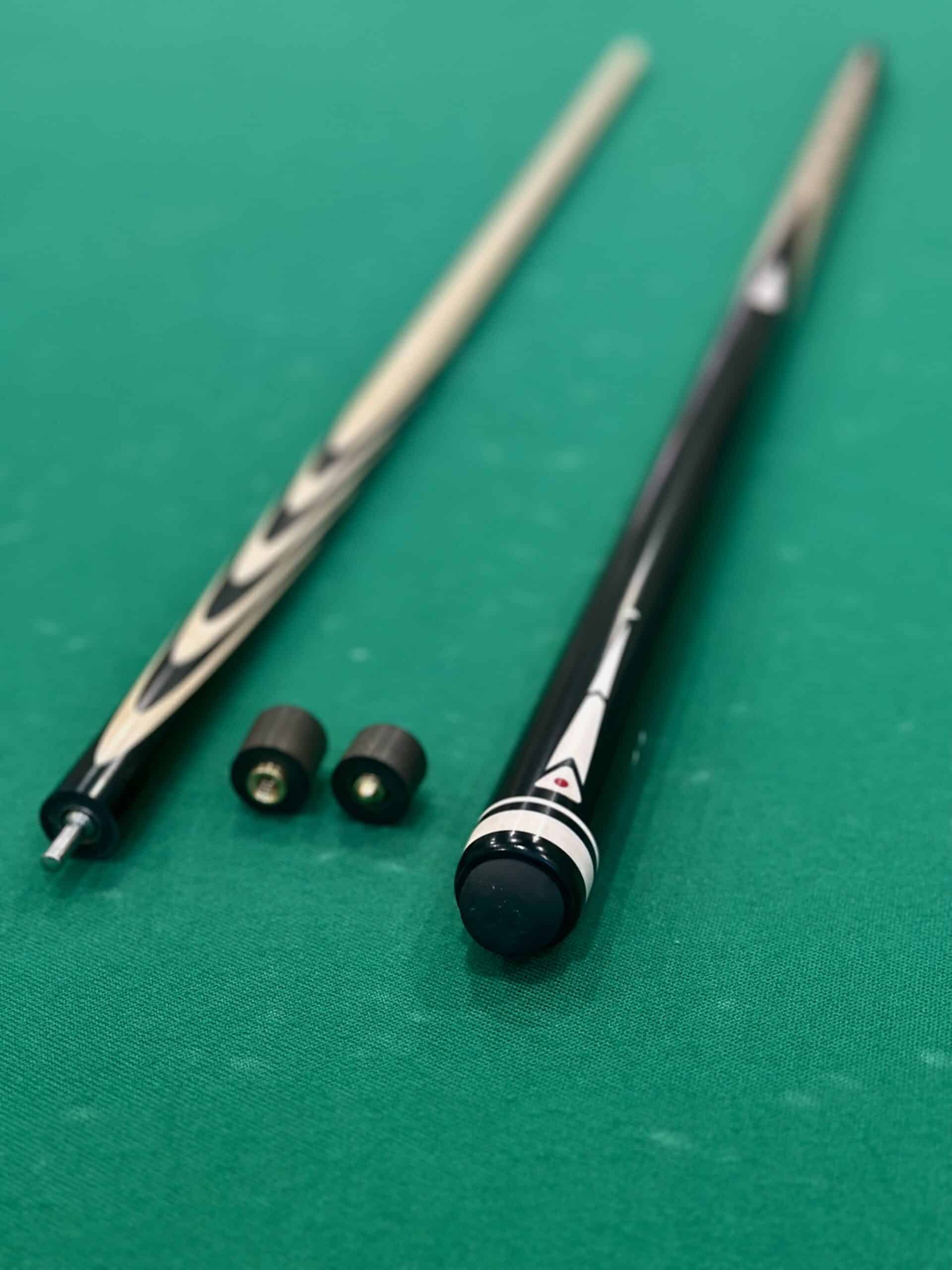 Бильярдный кий 10 запилов Эбен инкрустация