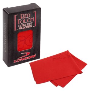 Салфетка для чистки и полировки бильярдного кия LONGONI RED TOUCH ULTRA SOFT MICROFIBRE CLOTH