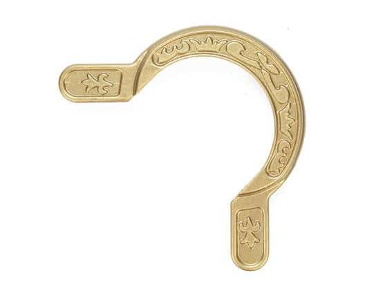 СКОБЫ ДЛЯ ЛУЗ КЛАССИК ПРО ЛАТУНЬ 6шт. (2)