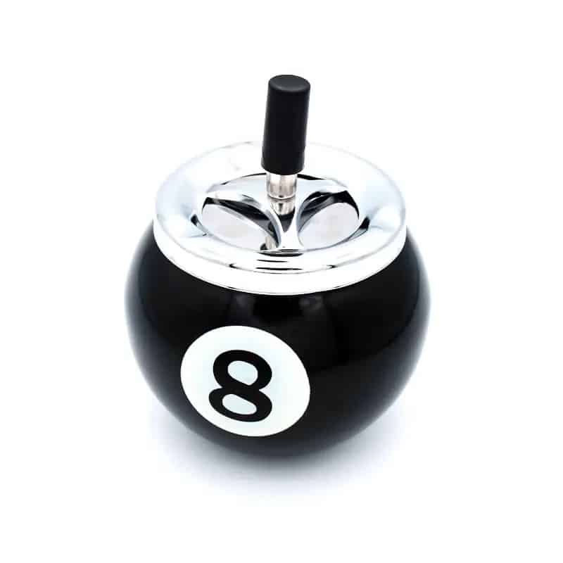 Пепельница Бильярдный шар №8 (4)