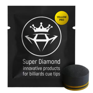Наклейка для бильярда Super Diamond PRO Yellow сфера 1шт